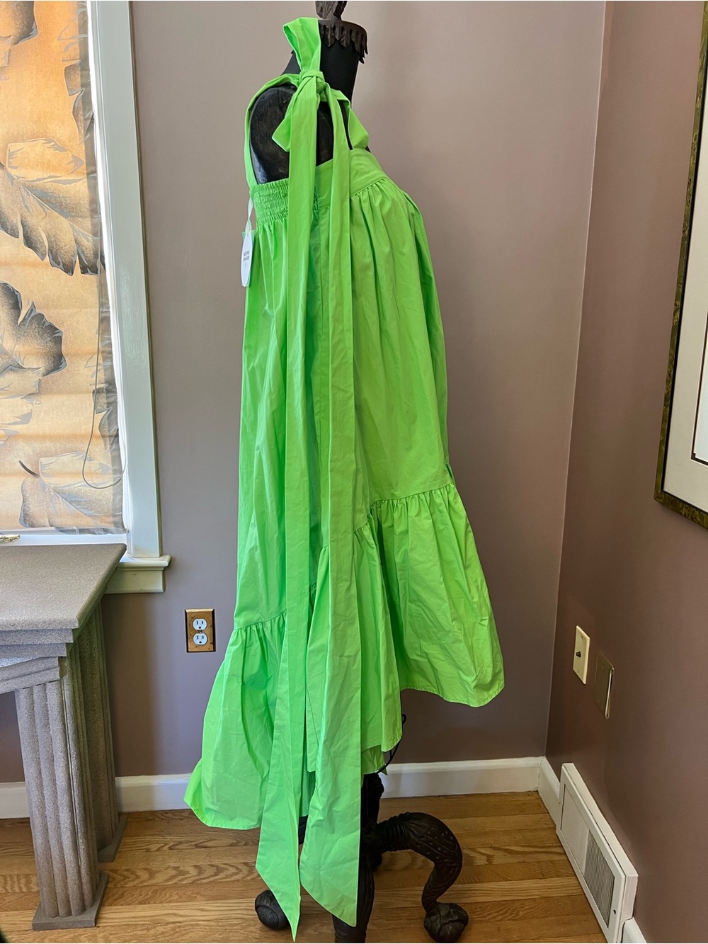 NWT Christopher John Rogers for Target Big Bow Tie Strap High-low Babydoll Dress - Picture 5 of 12